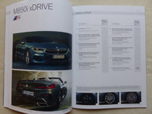 Lade das Bild in den Galerie-Viewer, BMW 8er Coupe Cabrio M850i xDrive MJ 2020 - Prospekt Preisliste Brochure 07.2019
