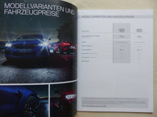 Lade das Bild in den Galerie-Viewer, BMW M8 Competition Coupe Cabrio MJ 2020 - Prospekt Preisliste Brochure 06.2019
