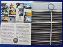 Lade das Bild in den Galerie-Viewer, Mercedes-Benz PKW Programm 200 280 TE 380 500 SL SLC - Prospekt Brochure 06.1980
