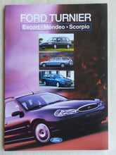 Lade das Bild in den Galerie-Viewer, Ford Turnier Modelle 1997 - Escort Mondeo Scorpio - Prospekt Brochure 01.1997
