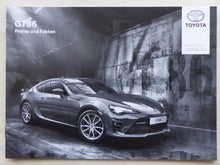 Lade das Bild in den Galerie-Viewer, Toyota GT86 Pure MJ 2018 - Prospekt Brochure + Preisliste 01.2018
