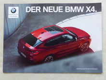 Lade das Bild in den Galerie-Viewer, BMW X4 M40d Typ G02 - Preview Prospekt Brochure 2018
