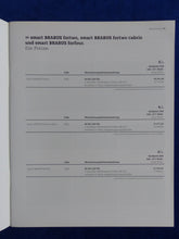 Lade das Bild in den Galerie-Viewer, Smart Brabus fortwo forfour MJ 2018 - Prospekt Brochure + Preisliste 07.2017
