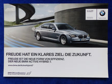 Lade das Bild in den Galerie-Viewer, BMW 7er Active Hybrid 7 Typ F04 - Preview Prospekt Brochure 2010
