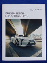 Lade das Bild in den Galerie-Viewer, Lexus Hybrid Drive - CT NX UX IS ES RX LS RC LC - Prospekt Brochure 01.2019
