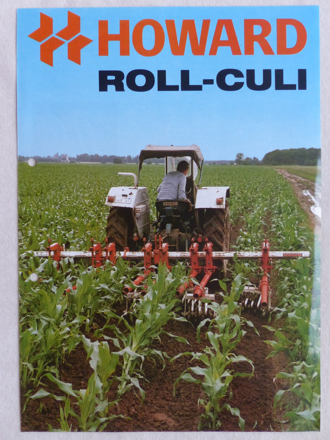 Howard Roll-Culi Maispflege - Prospekt Brochure 90er