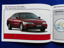 Lade das Bild in den Galerie-Viewer, Honda Programm 1995 - Civic CRX Accord NSX NSX-T - Prospekt Brochure 05.1995
