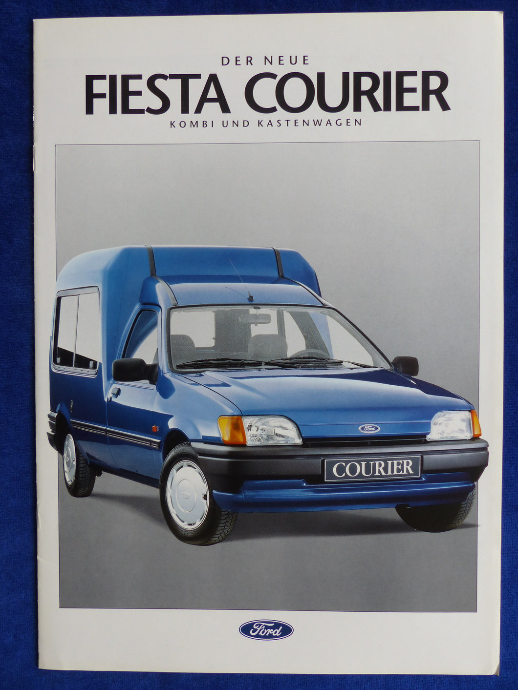 Ford Fiesta Courier Kombi Kastenwagen MJ 1992 - Prospekt Brochure 02.1992