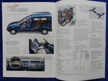 Lade das Bild in den Galerie-Viewer, Ford Fiesta Courier Kombi Kastenwagen MJ 1992 - Prospekt Brochure 02.1992
