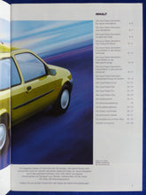 Lade das Bild in den Galerie-Viewer, Ford Fiesta Flair Fun Ghia MJ 1996 - Prospekt Brochure 11.1995
