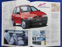 Lade das Bild in den Galerie-Viewer, Ford Fiesta Flair Fun Ghia MJ 1996 - Prospekt Brochure 11.1995
