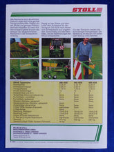 Lade das Bild in den Galerie-Viewer, Stoll Hochleistungs-Schwader Drive 380 445 465 - Prospekt Brochure 03.1996

