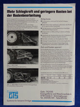 Lade das Bild in den Galerie-Viewer, GTS Tigges Saatbettkombination Nockenwalze - Prospekt Brochure 07.1985
