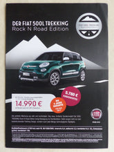 Lade das Bild in den Galerie-Viewer, Fiat 500L Trekking Rock N Road Edition Limited - Prospekt Brochure 2016
