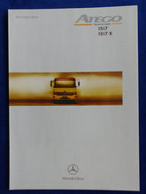Lade das Bild in den Galerie-Viewer, Mercedes LKW Atego 1517 Technische Daten MJ 1998 - Prospekt Brochure 01.1998
