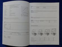 Lade das Bild in den Galerie-Viewer, Mercedes LKW Atego 812 Technische Daten MJ 1999 - Prospekt Brochure 07.1998
