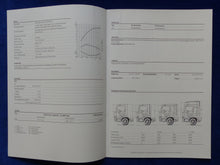 Lade das Bild in den Galerie-Viewer, Mercedes LKW Atego 812 Technische Daten MJ 2000 - Prospekt Brochure 10.1999
