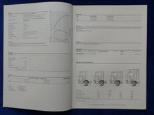 Lade das Bild in den Galerie-Viewer, Mercedes-Benz LKW Atego 715 Technische Daten MJ 1999 - Prospekt Brochure 06.1998
