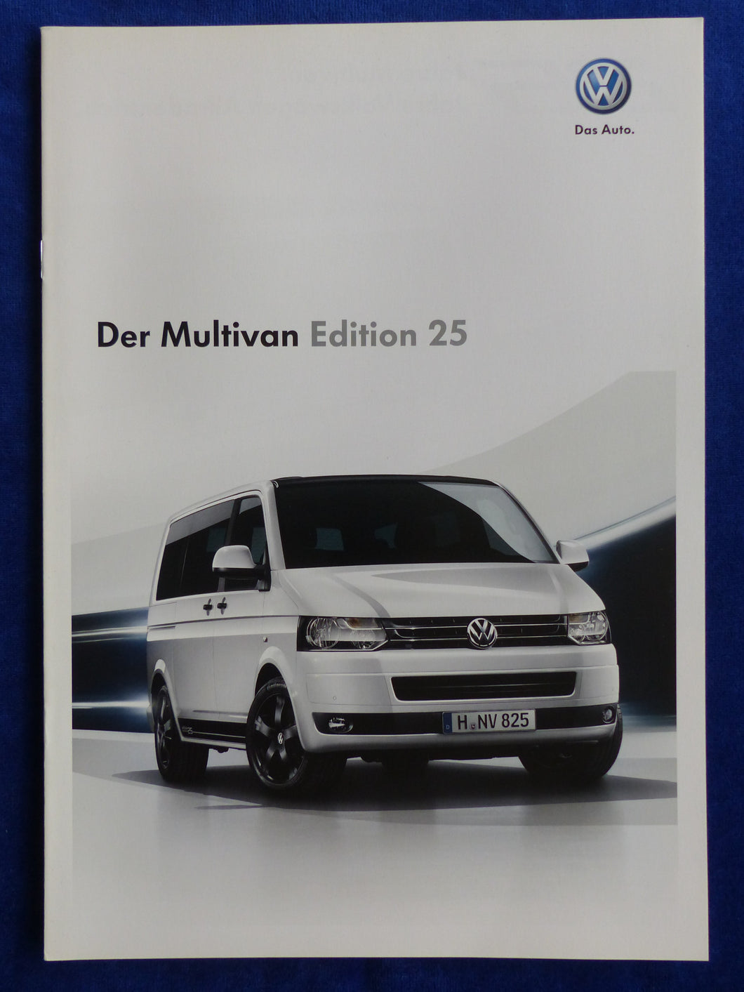 VW Bus T5 Multivan Edition 25 MJ 2011 - Prospekt Brochure 09.2010