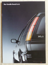 Lade das Bild in den Galerie-Viewer, Toyota Corolla Tercel 4x4 MJ 1992 - Prospekt Brochure 01.1992
