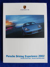 Lade das Bild in den Galerie-Viewer, Porsche Driving Experience 2002 - 911 Boxster - Prospekt Brochure 08.2001
