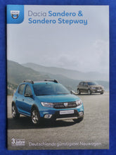 Lade das Bild in den Galerie-Viewer, Dacia Sandero Stepway - Prospekt Brochure 04.2019

