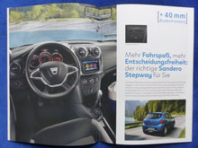 Lade das Bild in den Galerie-Viewer, Dacia Sandero Stepway - Prospekt Brochure 04.2019
