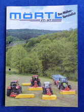 Lade das Bild in den Galerie-Viewer, Mörtl Tellermäher Front Heck FT HT - Prospekt Brochure 09.1991
