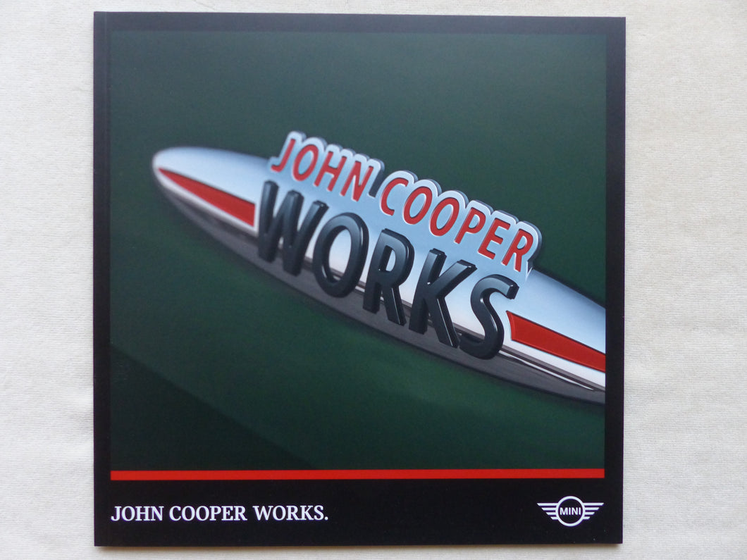 Mini John Cooper Works JCW 3-Türer Clubman MJ 2020 - Prospekt Brochure 07.2019 - car-brochure