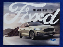 Lade das Bild in den Galerie-Viewer, Ford Focus Active MJ 2019 - Prospekt Brochure 11.2018
