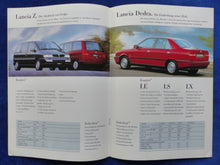 Lade das Bild in den Galerie-Viewer, Lancia Modelle 1997 - k Z Dedra Y Delta HPE - Prospekt Brochure 10.1996
