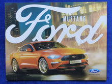 Lade das Bild in den Galerie-Viewer, Ford Mustang GT V8 Fastback Convertible MJ 2018 - Prospekt Brochure 08.2017
