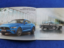 Lade das Bild in den Galerie-Viewer, Ford Mustang GT V8 Fastback Convertible MJ 2018 - Prospekt Brochure 08.2017

