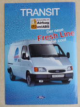 Lade das Bild in den Galerie-Viewer, Ford Transit Fresh Line MJ 1997 - Prospekt Brochure 10.1996
