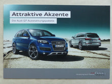Lade das Bild in den Galerie-Viewer, Audi Q7 Ausstattungspakete MJ 2014 - Prospekt Brochure 12.2013
