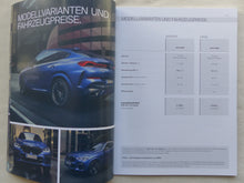 Lade das Bild in den Galerie-Viewer, BMW X6 xDrive 40i 30d Typ G06 MJ 2020 - Prospekt Preisliste Brochure 12.2019 - car-brochure
