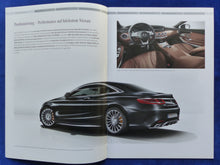 Lade das Bild in den Galerie-Viewer, Mercedes-Benz Vorteile S 65 AMG Coupe C217 MJ 2015 - Prospekt Brochure 07.2014
