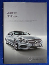 Lade das Bild in den Galerie-Viewer, Mercedes Vorteile CLS-Klasse C218 CLS Coupe MJ 2015 - Prospekt Brochure 06.2014
