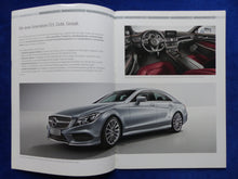 Lade das Bild in den Galerie-Viewer, Mercedes Vorteile CLS-Klasse C218 CLS Coupe MJ 2015 - Prospekt Brochure 06.2014
