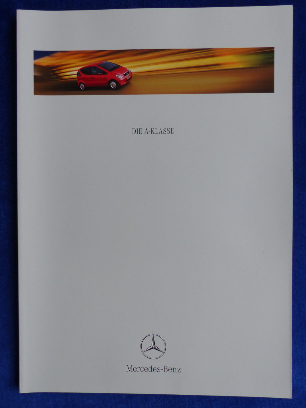Mercedes-Benz A-Klasse A 170 CDI W168 MJ 2000 - Prospekt Brochure 05.1999