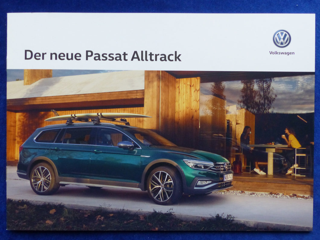 VW Passat Alltrack MJ 2020 - Prospekt Brochure 06.2019