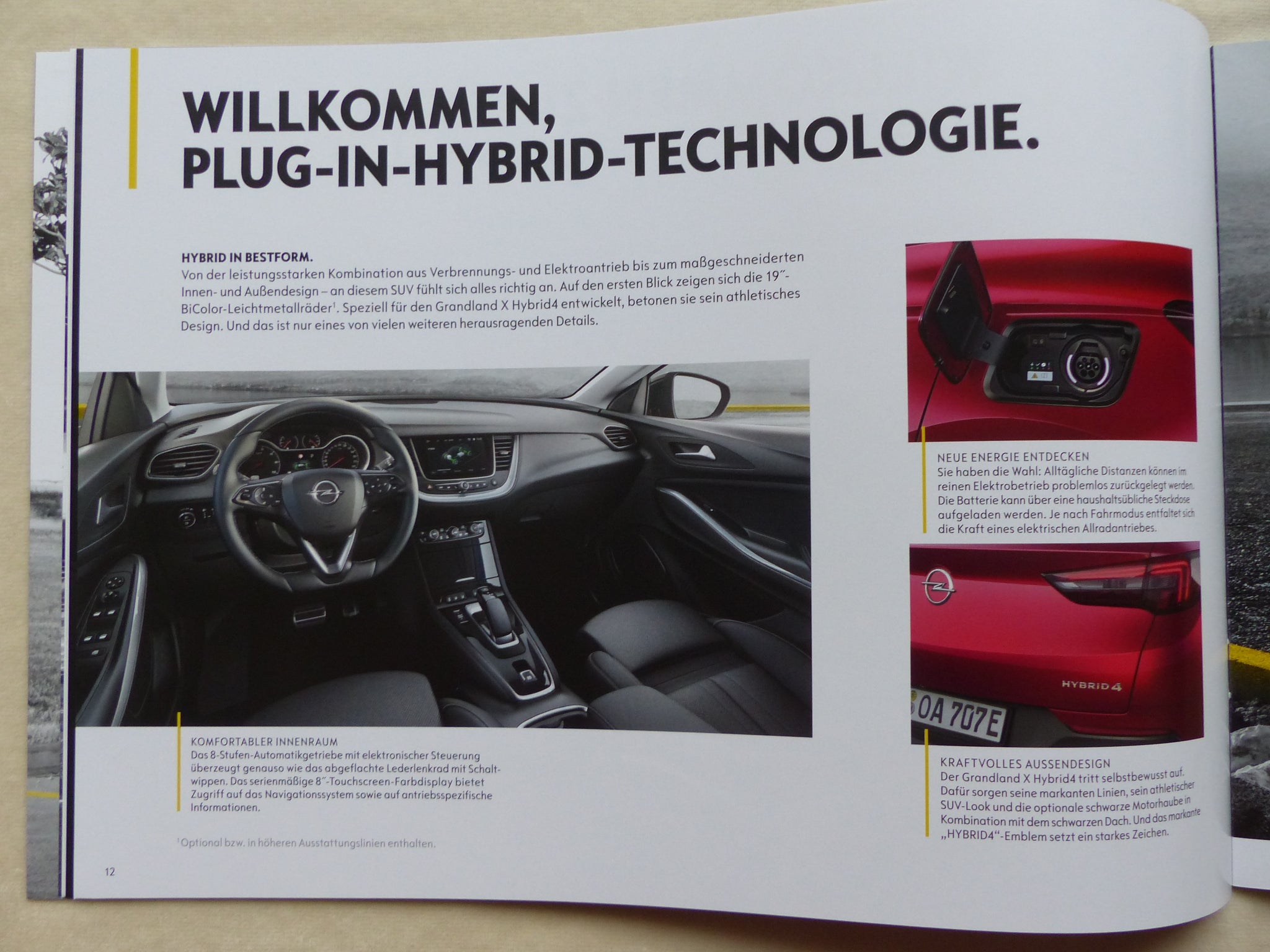 Opel Grandland X Plug-In-Hybrid MJ 2020 - Prospekt Brochure +
