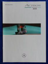 Lade das Bild in den Galerie-Viewer, Mercedes-Benz Actros 2035 - Technische Daten MJ 1998 - Prospekt Brochure 08.1997
