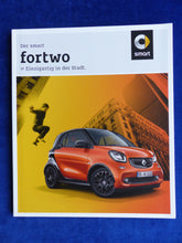 Lade das Bild in den Galerie-Viewer, Smart fortwo MJ 2017 - Prospekt Brochure 06.2016 - car-brochure
