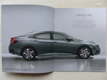 Lade das Bild in den Galerie-Viewer, Honda Civic Limousine MJ 2017 - Prospekt Brochure 10.2016

