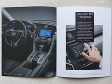 Lade das Bild in den Galerie-Viewer, Honda Civic Limousine MJ 2017 - Prospekt Brochure 10.2016
