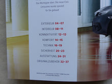 Lade das Bild in den Galerie-Viewer, Honda Civic Limousine MJ 2017 - Prospekt Brochure + Preisliste 04.2017
