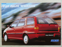 Lade das Bild in den Galerie-Viewer, Fiat Palio Weekend MJ 1998 - Prospekt Brochure + Daten 08.1997

