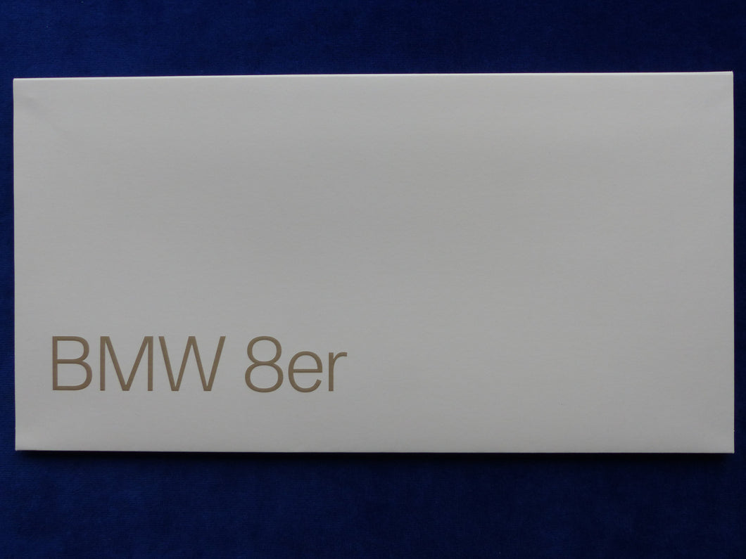 BMW 8er Cabrio Typ G14 MJ 2020 - Preview Prospekt Brochure 04.2019