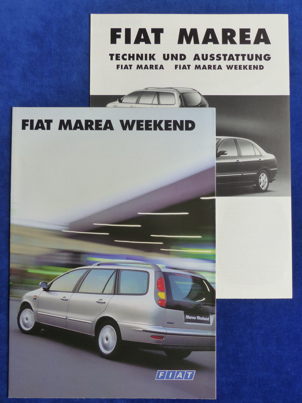 Fiat Marea Weekend MJ 1997 - Prospekt Brochure + Daten & Ausstattungen 09.1996